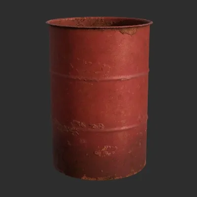 Превью работы - An old rusty barrel GameDev